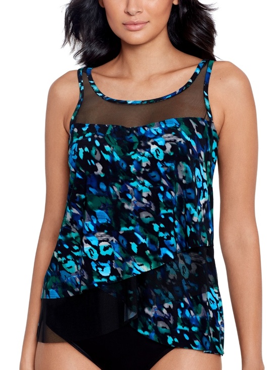Miraclesuit Other - Sophisticat Mirage Underwire Tankini Top Swimsuit